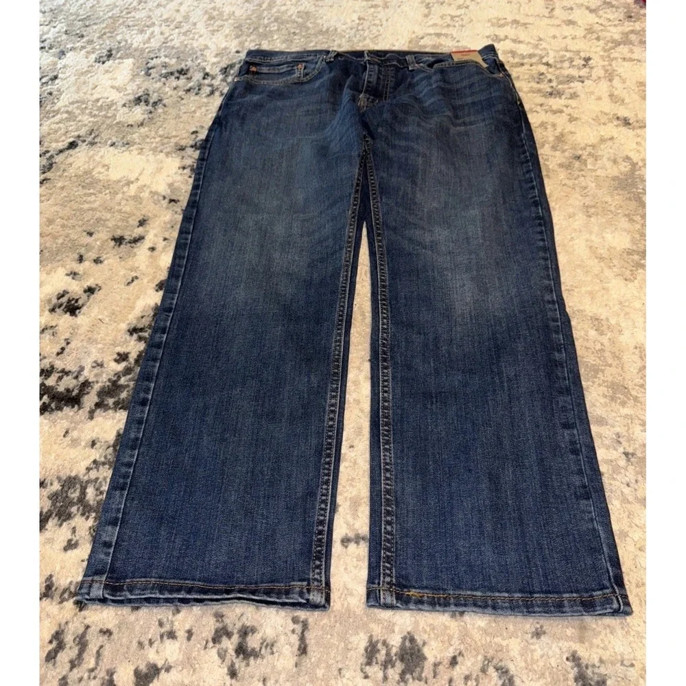 Levi's 559 Relaxed Straight Leg Blue Denim Jeans Mens Sz 36 X 30